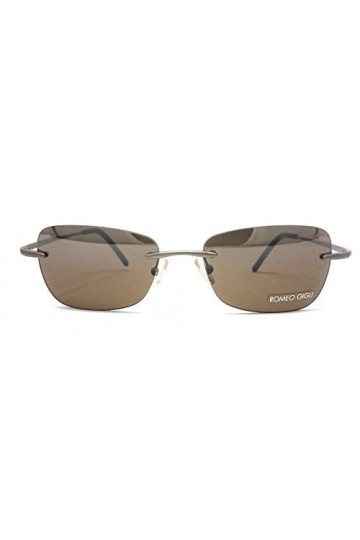 Romeo Gigli Lunettes de soleil homme femme RG 525 marron 02