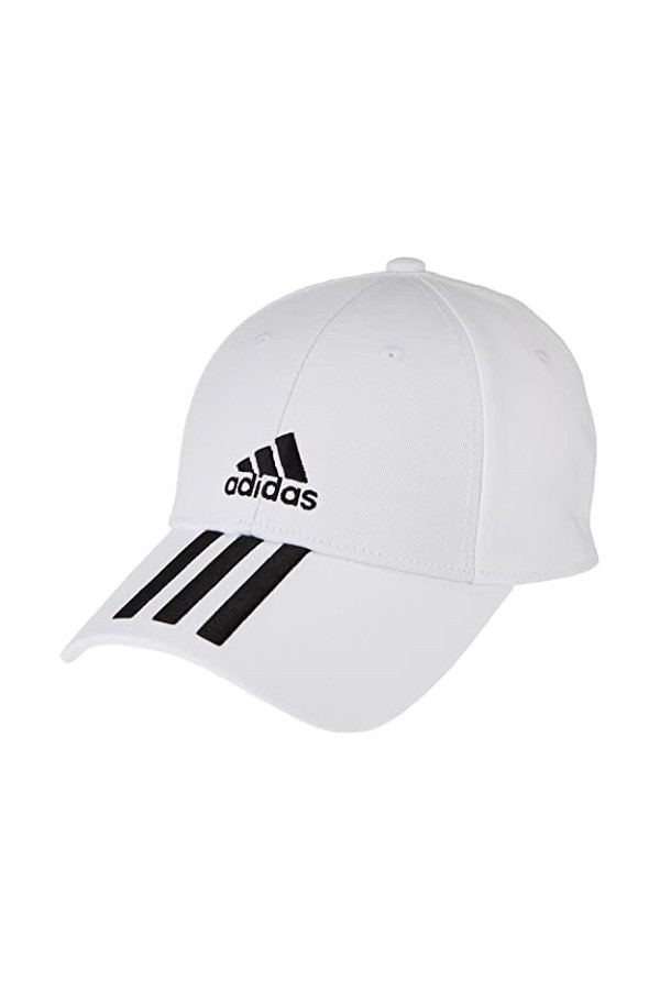 adidas, Baseball 3-Stripes Twill, Casquette De Baseball, Noir, Osfl, Unisexe-Adulte