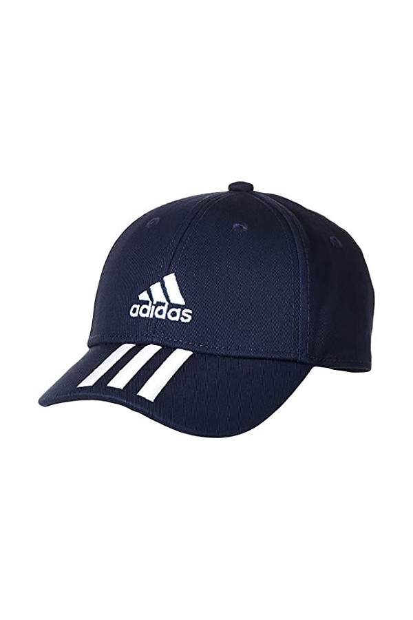 adidas, Baseball 3-Stripes Twill, Casquette De Baseball, Noir, Osfl, Unisexe-Adulte
