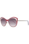 Emilio Pucci Ep0130 5668f Lunettes de Soleil, Rouge, Taille Unique Femme