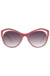 Emilio Pucci Ep0130 5668f Lunettes de Soleil, Rouge, Taille Unique Femme