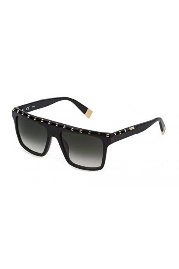 Furla SFU535 Sunglasses, Nero LUCIDO, 54 Unisex