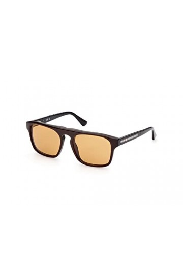 WEB Lunettes de soleil unisexe WE0325 Marrone Scuro/altro/marron 55, Marrone Scuro/Altro / Marrone