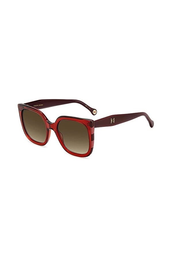 Carolina Herrera Her 0128/s Sunglasses, C8C/HA Burgundy Red, 54 Unisex