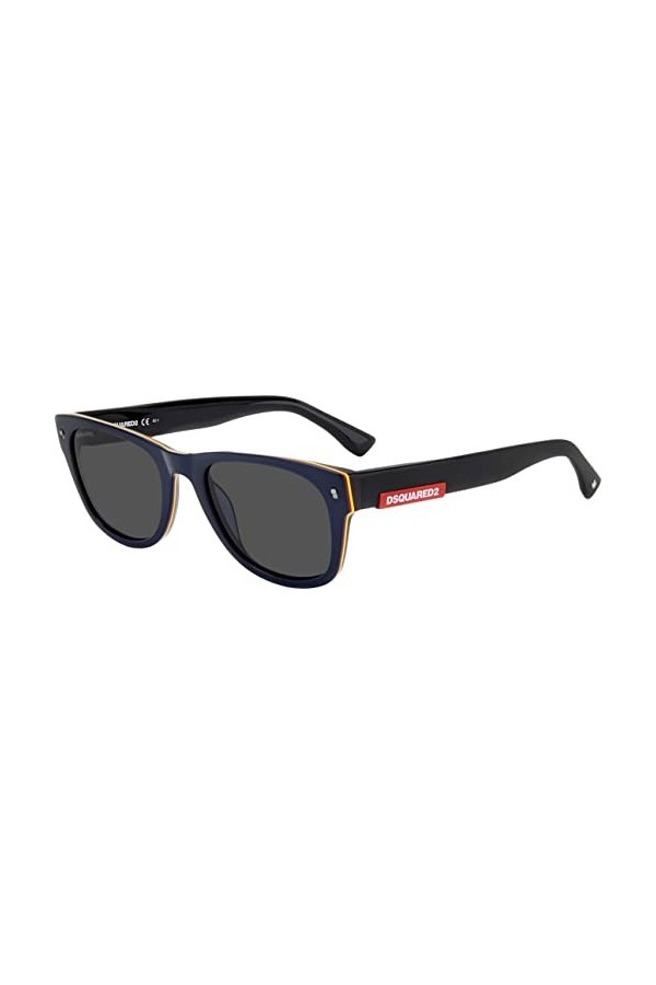 DSquared D2 0046/S Lunettes de Soleil, 807/Ir Noir, 53 cm Mixte