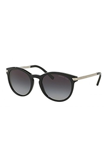 Michael Kors MK2023F Sunglasses 316311-53 - Black Frame, Light Grey Gradient
