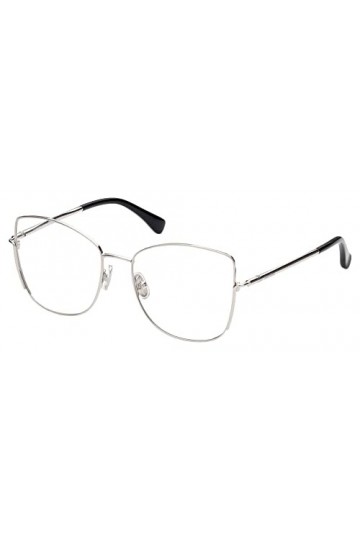 MaxMara Mm5003 Lunettes de Soleil, Palladium Brillant, 54 Femme