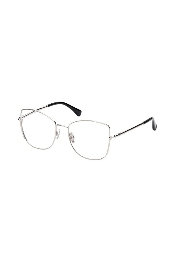 MaxMara Mm5003 Lunettes de Soleil, Palladium Brillant, 54 Femme