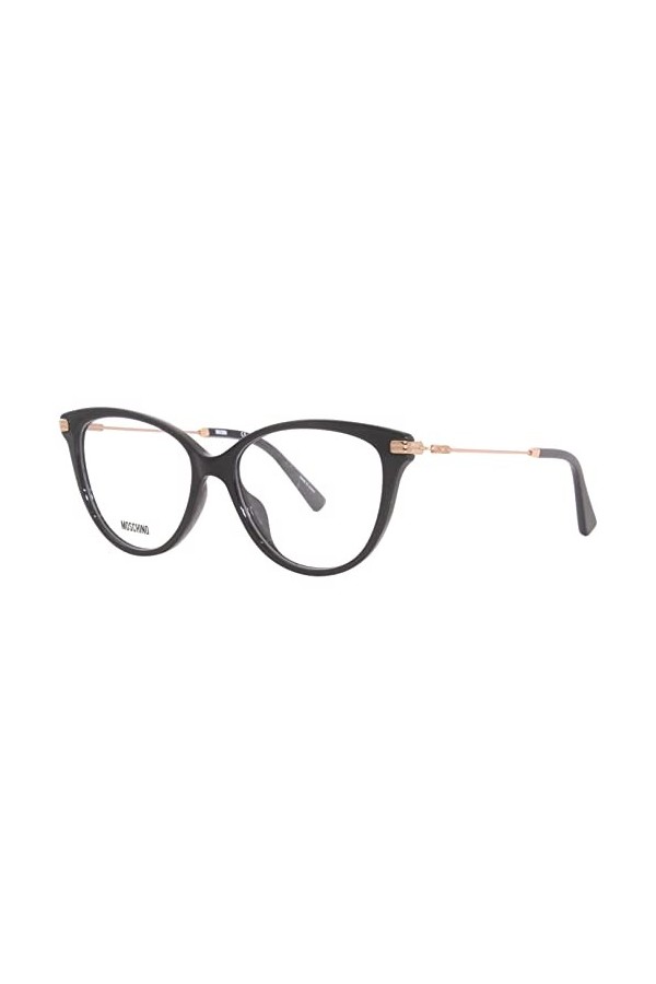 MOSCHINO MOS561, Lunettes de soleil Femme, Noir / 00 Demo lente, 52