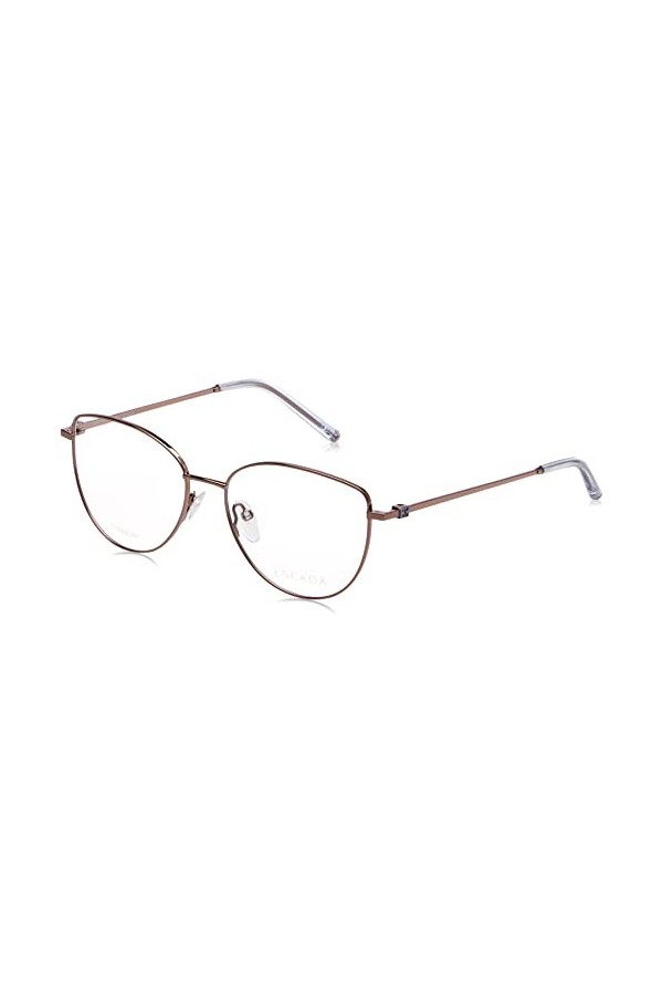 Escada Vesd21 Lunettes de Soleil, Marron avec pièces colorées, 54 Femme
