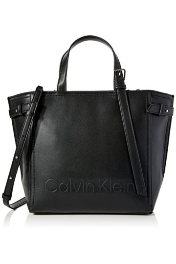 Calvin Klein Minimal Hardware Sac fourre-tout Noir Taille unique, ck noir, Taille unique, Sac fourre-tout minimal