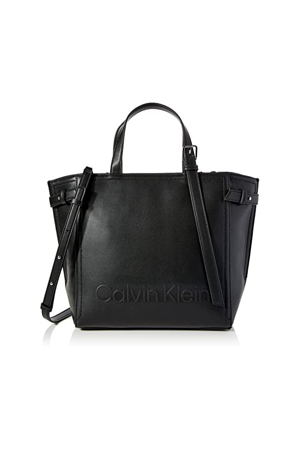 Calvin Klein Minimal Hardware Sac fourre-tout Noir Taille unique, ck noir, Taille unique, Sac fourre-tout minimal