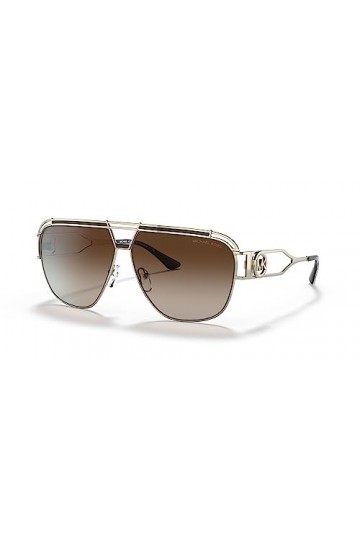 Michael Kors 0 mk1102 Lunettes de Soleil, Or/Marron ombré, 61 Mixte
