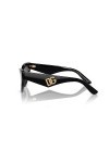 Dolce & Gabbana Lunettes de Soleil DG 4439 Shiny Black/Grey 55/18/145 femme