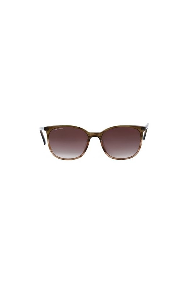 Marc OPolo Lunettes de soleil unisexes 506188 40 - Marron dégradé marron/marron , taille 53, marron