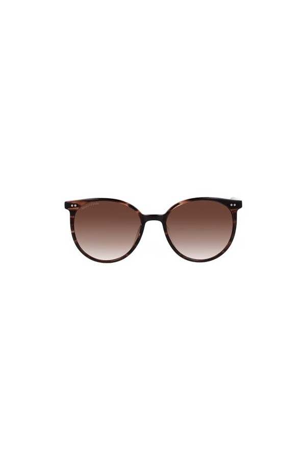 Marc OPolo Lunettes de soleil unisexes 506164 60 - Marron dégradé marron/marron , taille 52, marron