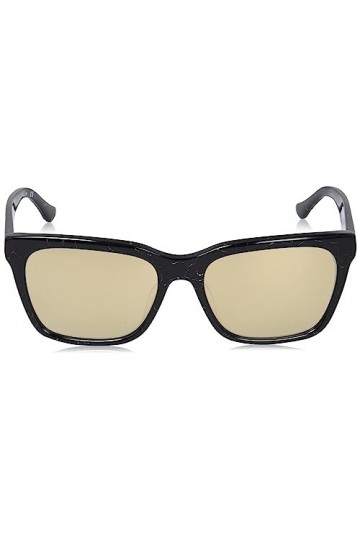 Donna Karan DO508S 46868 Sunglasses, 012 Black Gold Marble, 54 Unisex