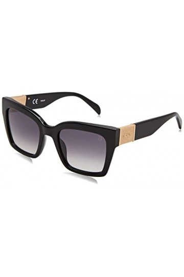 Tous Stob47 Lunettes de Soleil, Noir Brillant, 53 Femme