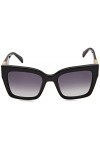 Tous Stob47 Lunettes de Soleil, Noir Brillant, 53 Femme