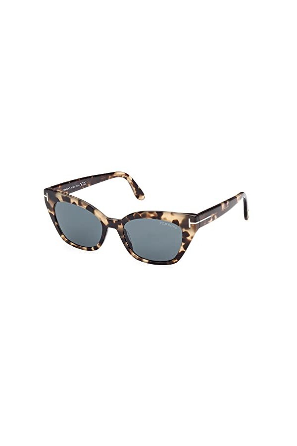 Tom Ford Lunettes de Soleil JULIETTE FT 1031 Blonde Havana/Blue 52/18/140 femme