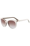 Calvin Klein Ck18509s, Lunettes de Soleil Femme, Cream/Taupe, Standard