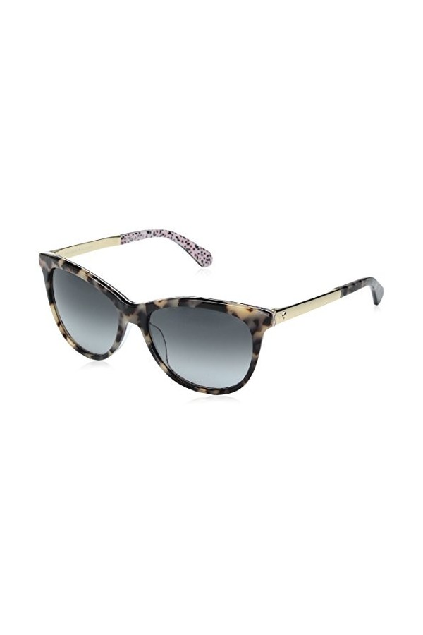Kate Spade New York Jizelle/S Sunglasses, Havana PATTTRN Pink, 55 Unisex
