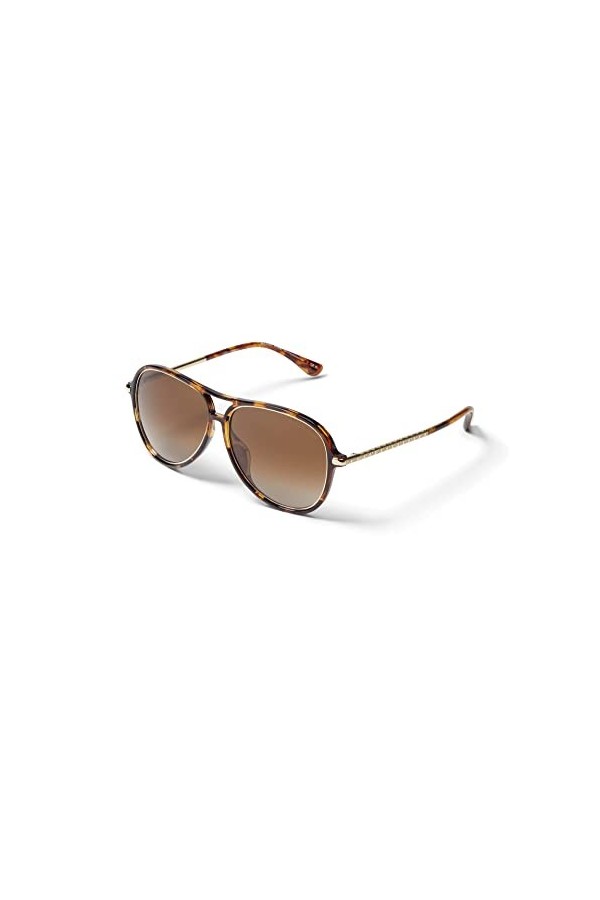Michael Kors Lunettes de soleil MK2176U Breckenridge 300613 Femme couleur Marron Havane taille verres 58 mm