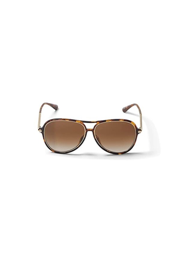 Michael Kors Lunettes de soleil MK2176U Breckenridge 300613 Femme couleur Marron Havane taille verres 58 mm