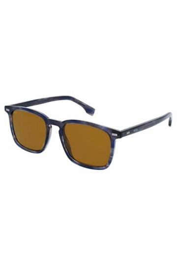 Hugo Boss Boss 1364/s Sunglasses, JBW/70 Blue Havana, 53 Unisex