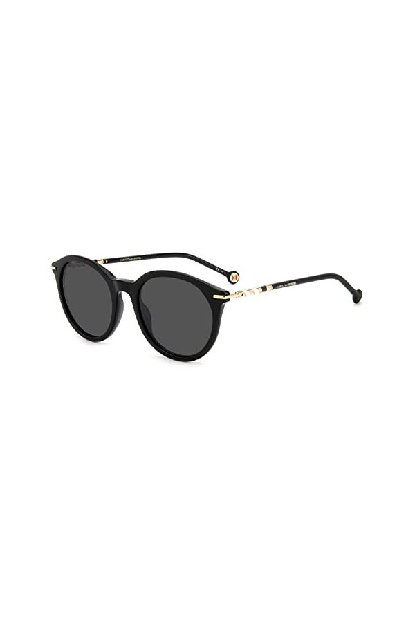 Carolina Herrera Her 0092/S Lunettes de Soleil, Noir, 53 Femme