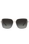 Michael Kors Lunettes de Soleil CANCUN MK 1087 Matte Black/Dark Grey Shaded 56/17/140 femme