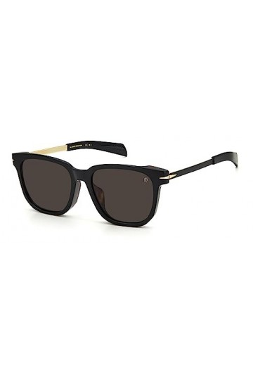 David Beckham DB 7067/f/s Sunglasses, WR7/IR Black Havana, 55 Unisex