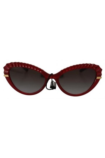Dolce & Gabbana 0DG6133 Lunettes de Soleil, Transparent Red, 55 Femme
