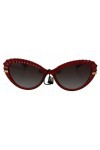 Dolce & Gabbana 0DG6133 Lunettes de Soleil, Transparent Red, 55 Femme