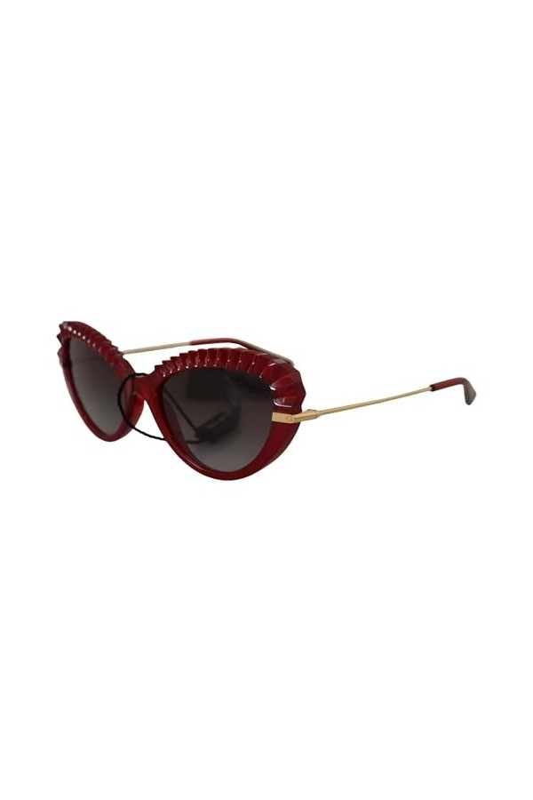 Dolce & Gabbana 0DG6133 Lunettes de Soleil, Transparent Red, 55 Femme