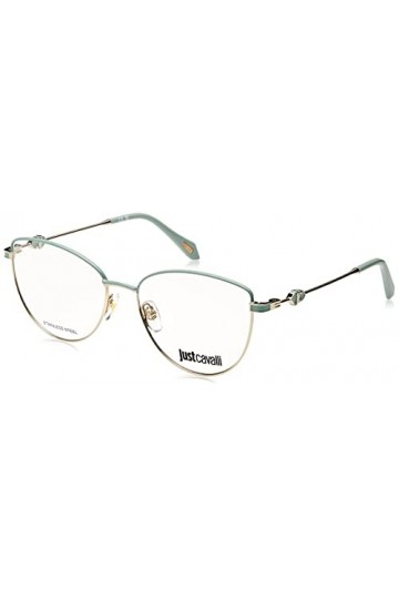 Just Cavalli Vjc014 Lunettes de Soleil, SH.Light Gold W/Col.Parts, 54 Femme