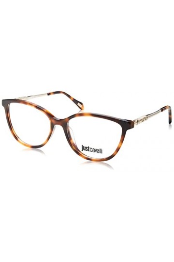 Just Cavalli Vjc008 Lunettes de Soleil, Havana Brown, 54 Femme