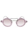Miu Miu 0MU 02VS Lunettes de Soleil, Rosa, 39 Femme