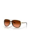 Oakley OO4129-1858 Lunettes de Soleil, Brown Tortoise, 58 Femme