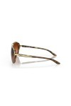 Oakley OO4129-1858 Lunettes de Soleil, Brown Tortoise, 58 Femme