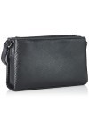 Calvin Klein CK Elevated Crossbody Saffiano, Fourre-Tout Femme, Noir, Taille Unique