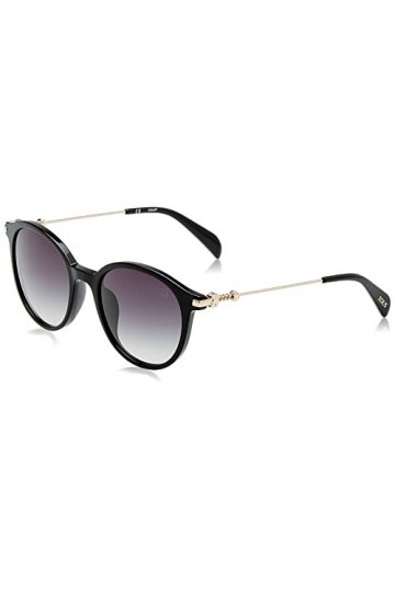 TOUS Stob41 Lunettes de Soleil, Noir Brillant, 51 Femme