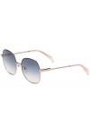 TOUS Sto439 Lunettes de Soleil, Shiny Red Gold W/Coloured Parts, 56 Femme