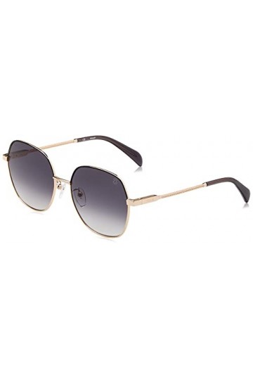 Tous Sto439 Lunettes de Soleil, Rose Gold W/Black Parts, 56 Femme