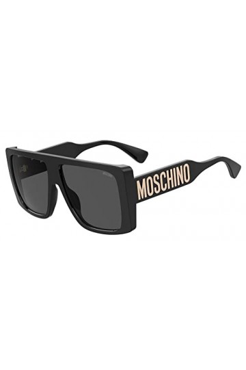 MOSCHINO Lunettes de Soleil MOS119/S Black/Dark Grey 59/13/140 femme