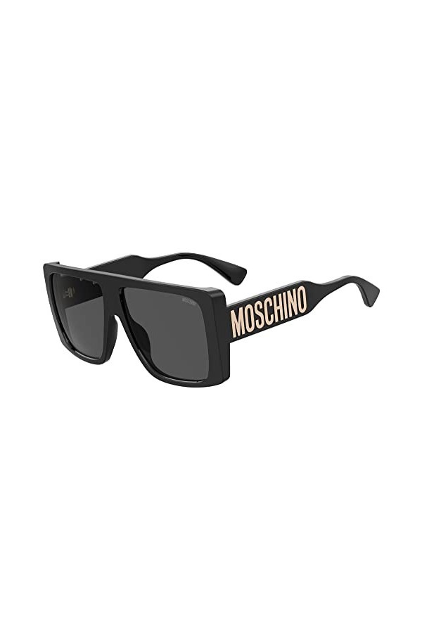 MOSCHINO Lunettes de Soleil MOS119/S Black/Dark Grey 59/13/140 femme