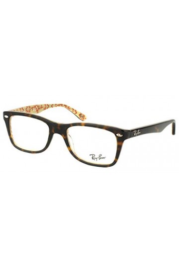 Ray-Ban 0RX 5228 5409 50 Lunettes de Soleil, Marron Havana , Femme