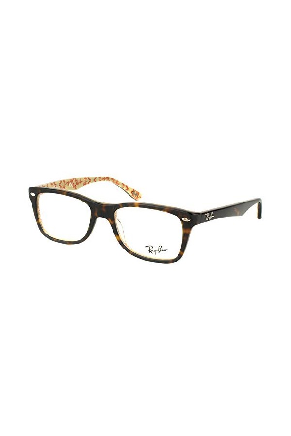 Ray-Ban 0RX 5228 5409 50 Lunettes de Soleil, Marron Havana , Femme