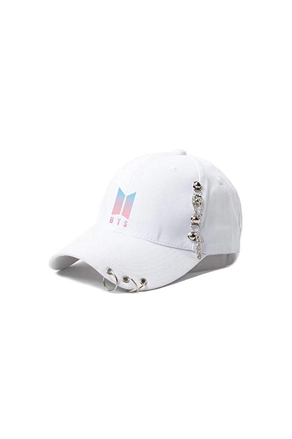 Casquette de Baseball BTS Taille réglable Chapeau Kpop Chapeau Hip Hop Casquette décontractée Casquette Unisexe Parfaite pour