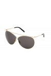 Tom Ford Lunettes de Soleil STEVLE FT 0761 Shiny Rose Gold/Grey 67/8/130 femme